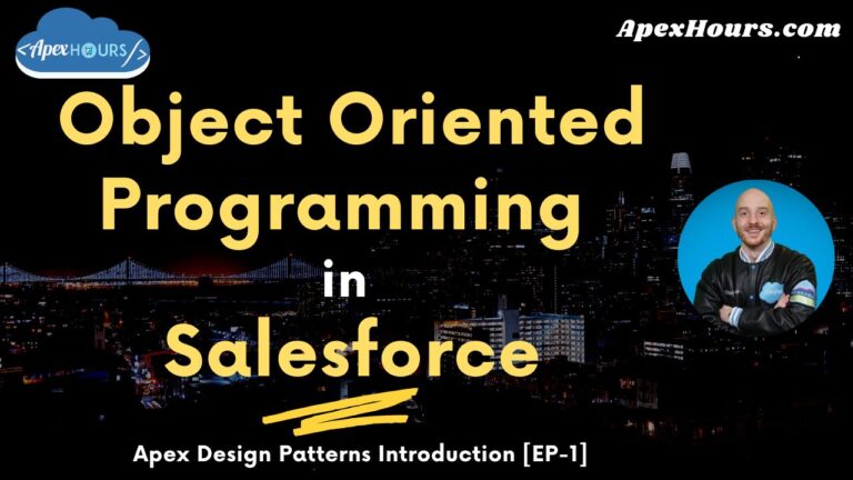 Introduction to Object Oriented Programming - Apex Hours Events
