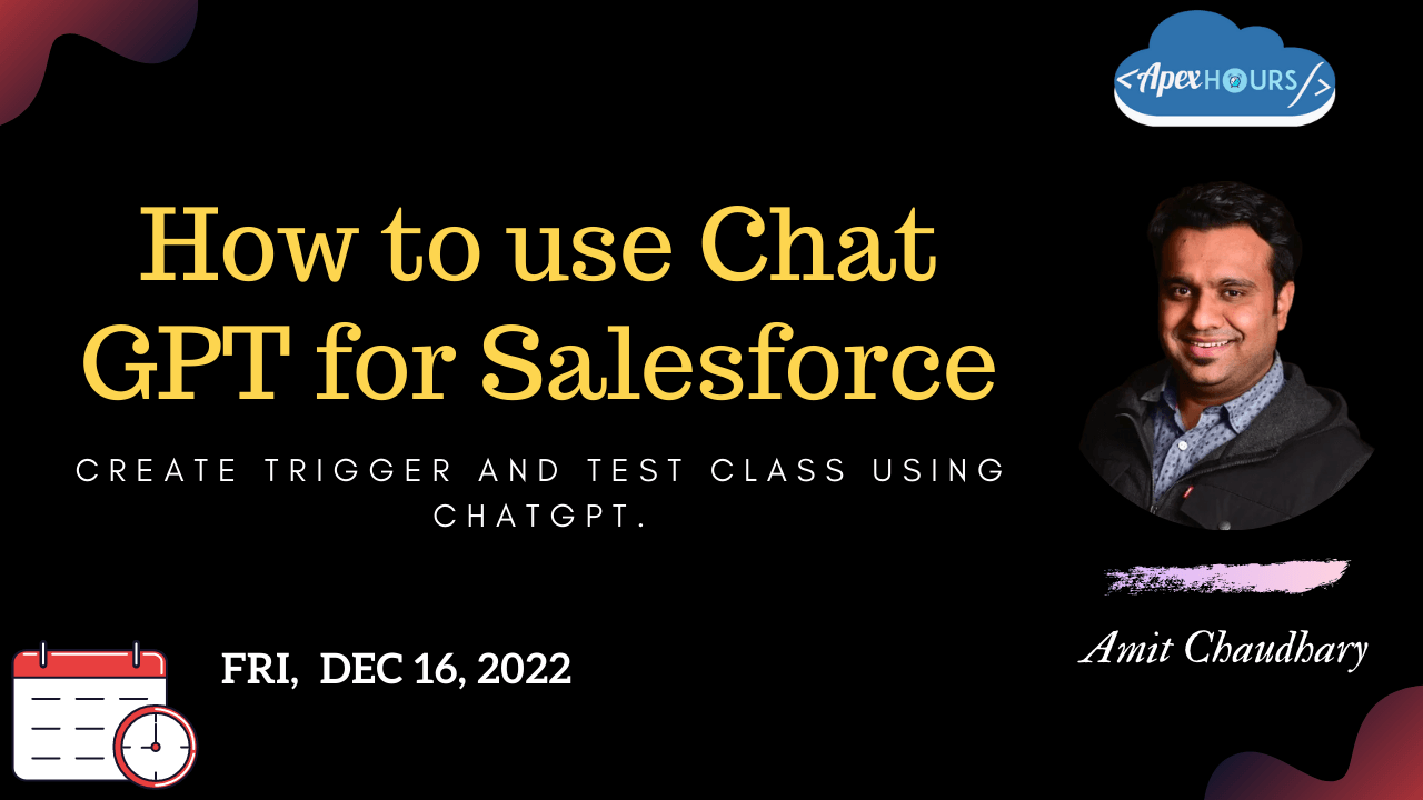 How to use Chat GPT for Salesforce