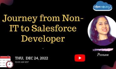 Journey from Non-IT to Salesforce Developer