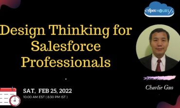 Design Thinking for Salesforce Professionals