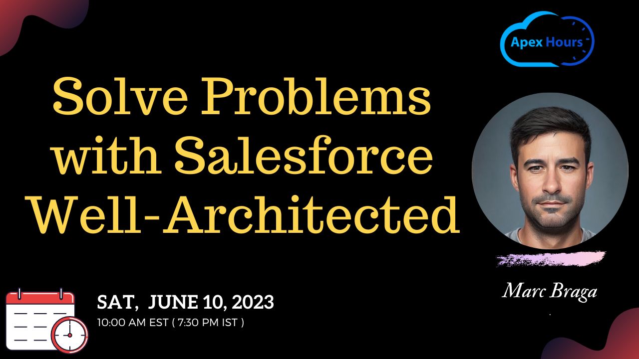 Solve Problems with Salesforce Well-Architected