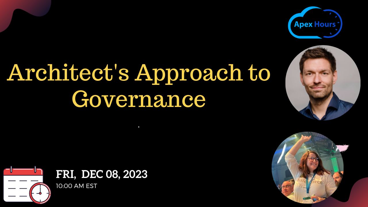 Architects Approach to Governance